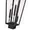 Z-Lite Gannon 3 Light Outdoor Post Mount Fixture, 10in. W x 25.25in. H, Black 5008PHBS-BK - alternate 3